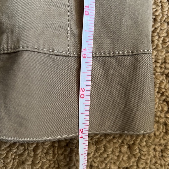 Vintage MarcCain Khaki Cotton-Blend Ruffle Blazer N2 - Picture 14 of 14